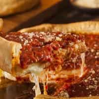 Deep-Dish Pizza